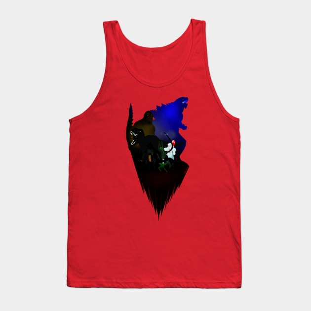 Monsters Tank Top by Harley Warren